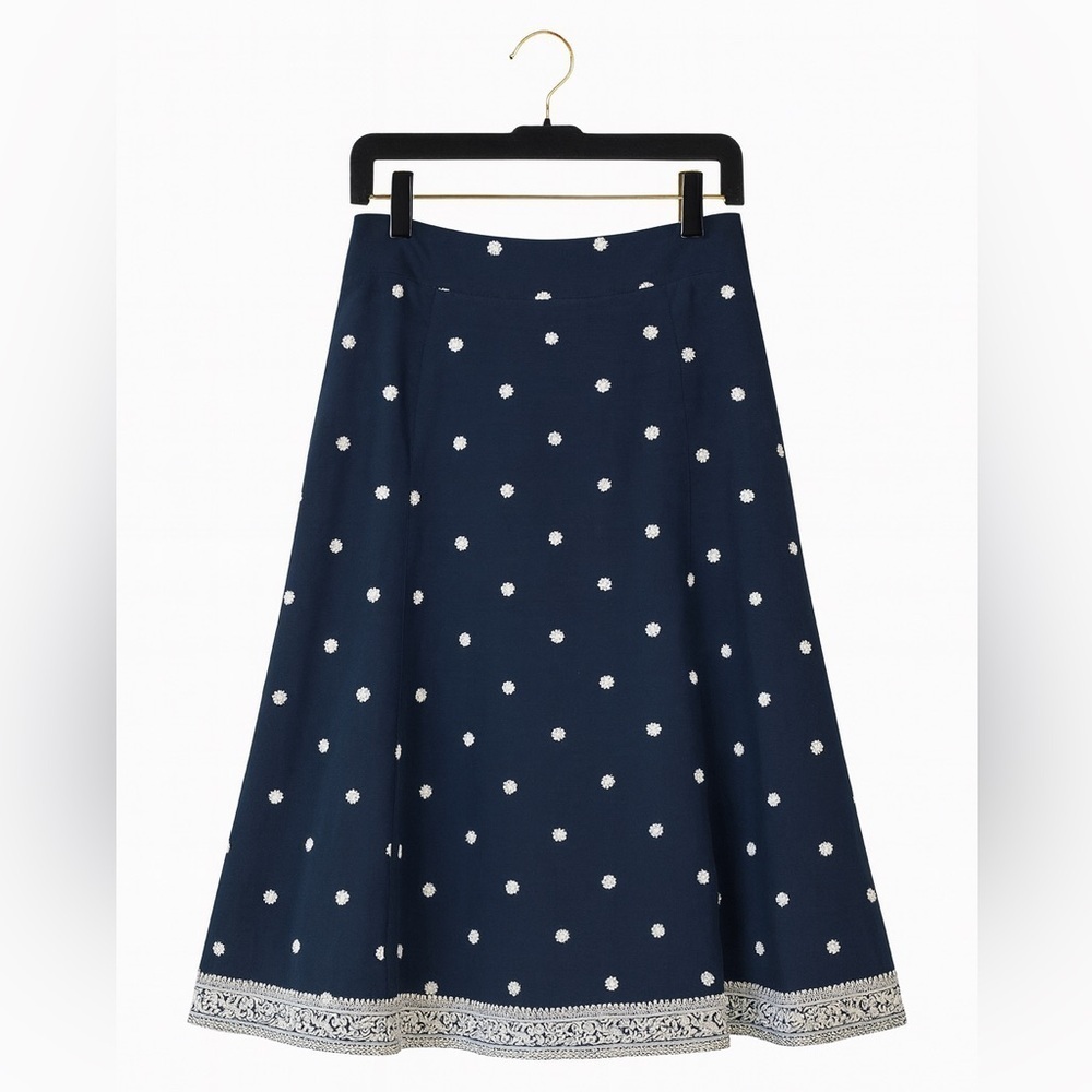 Gap Classic A-Line Cotton Skirt Size 4 | 28” Waist Workwear Lightweight